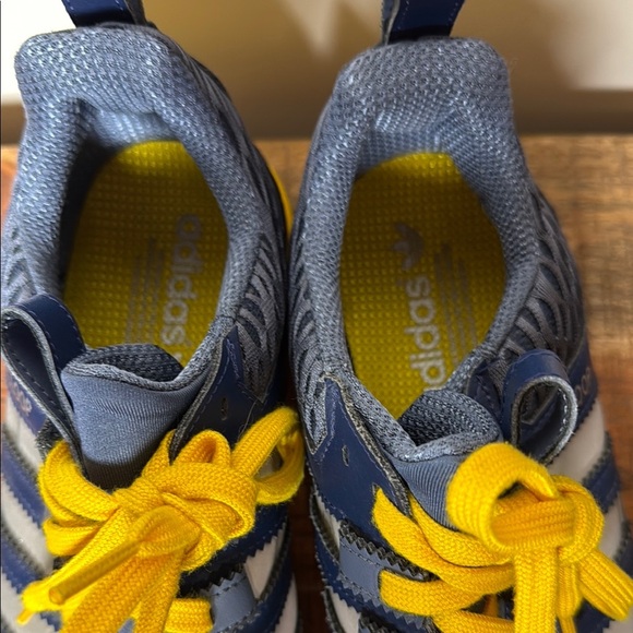 Adidas SL Loop Blue and Yellow Athletic Shoes with Mesh Upper, Men’s 12 - Picture 8 of 10